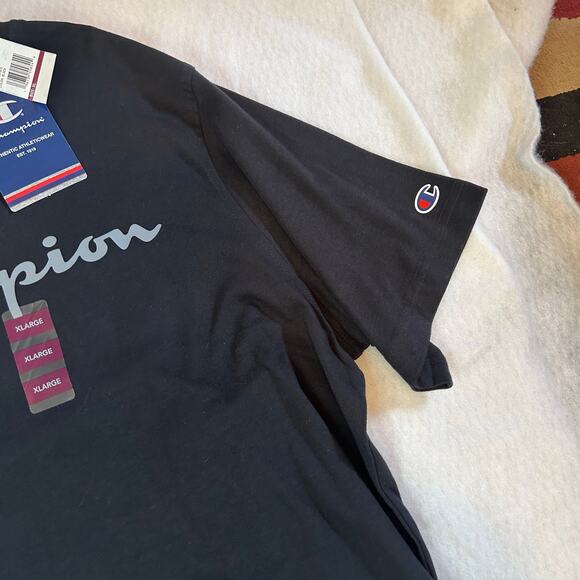 Champion Black Short Sleeve Tee - Picture 3 of 8